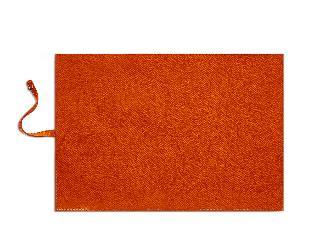 Saphir Médaille d'Or Leather Shoe Shine Mat – Orange
