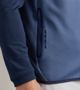 Peter Millar Vail Gilet in Bali Blue - pocket detail
