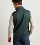 Peter Millar Vail Gilet in Pine Brook - model rear view