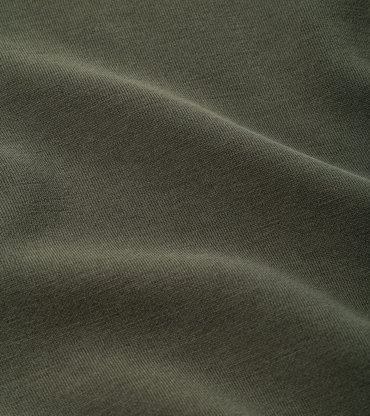 Peter Millar Soft Suede Performance Quarter-Zip in Dark Olive - lifestyle view