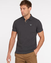 Load image into Gallery viewer, BARBOUR Tartan Pique Polo Shirt - Men&#39;s - Navy/Dress
