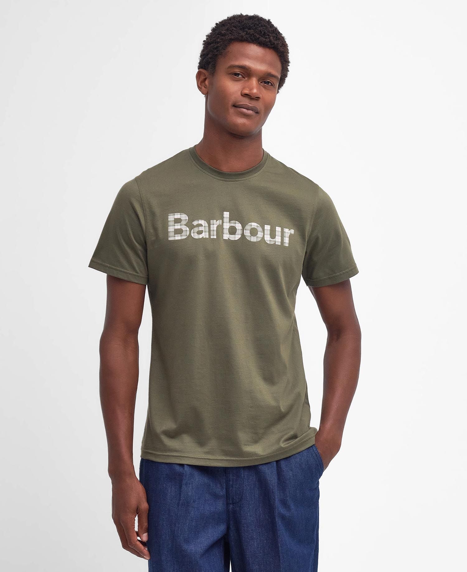 BARBOUR  Kilnwick T-Shirt - Men's - Pale Sage