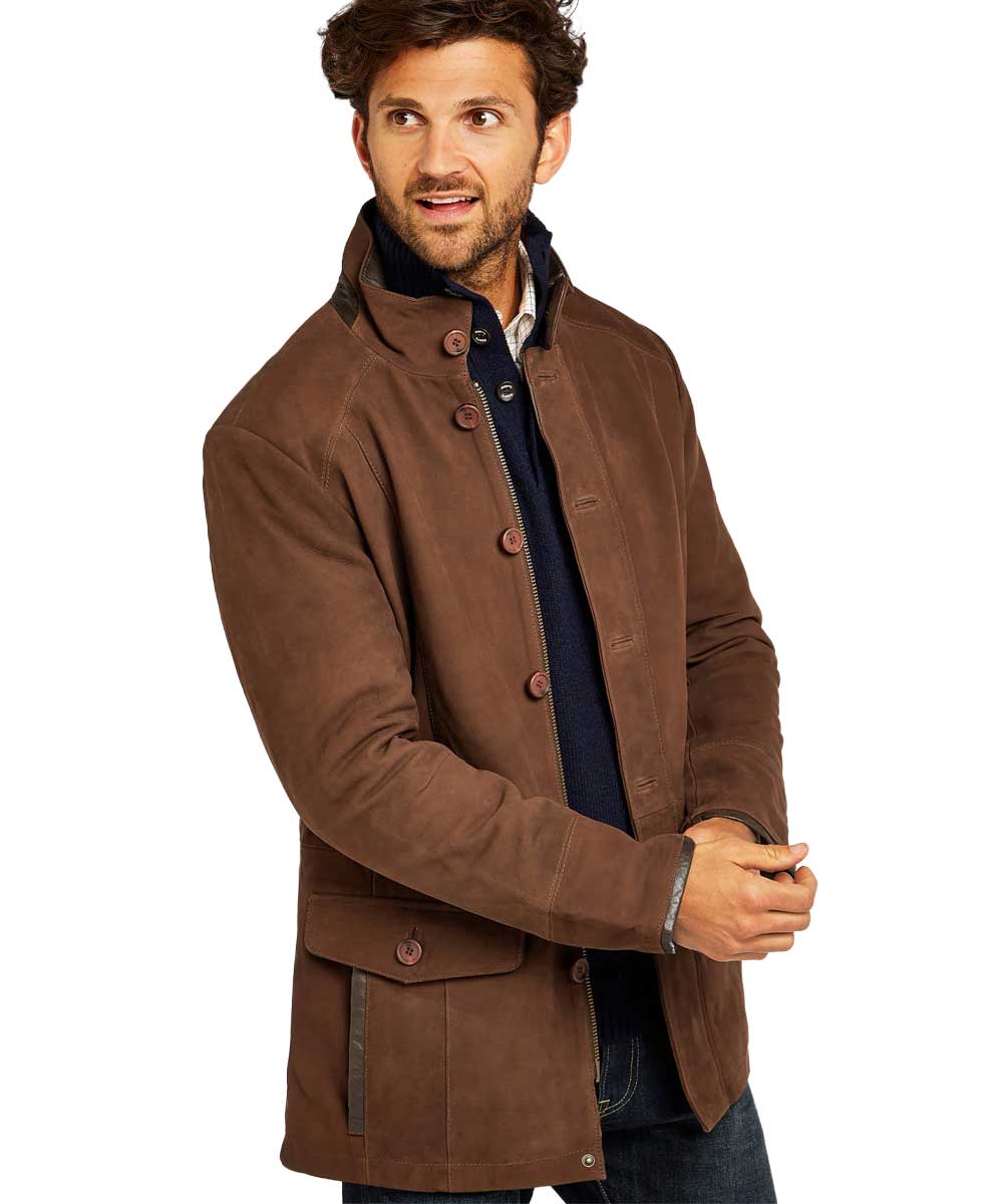 DUBARRY Moore Leather Jacket - Mens - Walnut