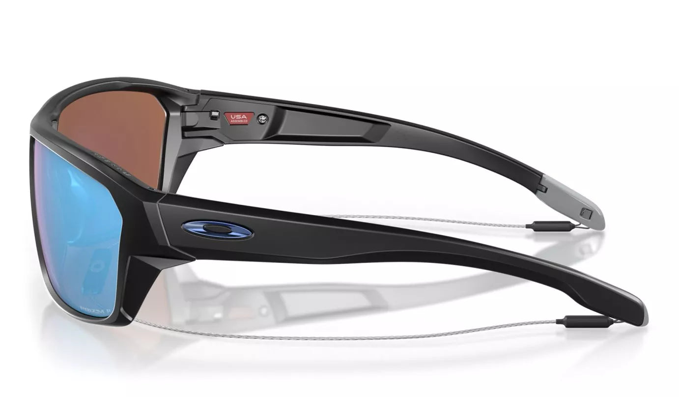 20% OFF - OAKLEY Split Shot Sunglasses - Matte Black - Prizm Deep Water Polarized Lens