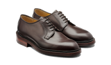 BARKER Penrith Shoes - Mens Derby - Dark Ebano Calf - angled pair view