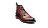 BARKER Ryan Boots - Mens Lace Up - Rosewood Dip Dyed - front view