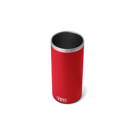 YETI Rambler Wine Chiller - Rescue Red - angled view 2
