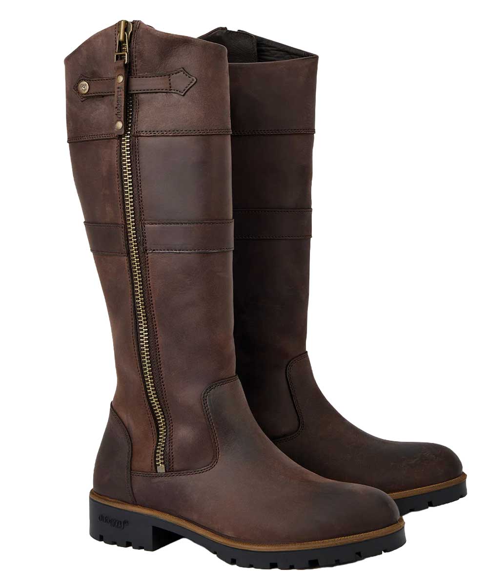 DUBARRY Roundstone Womens Country Boots - Old Rum