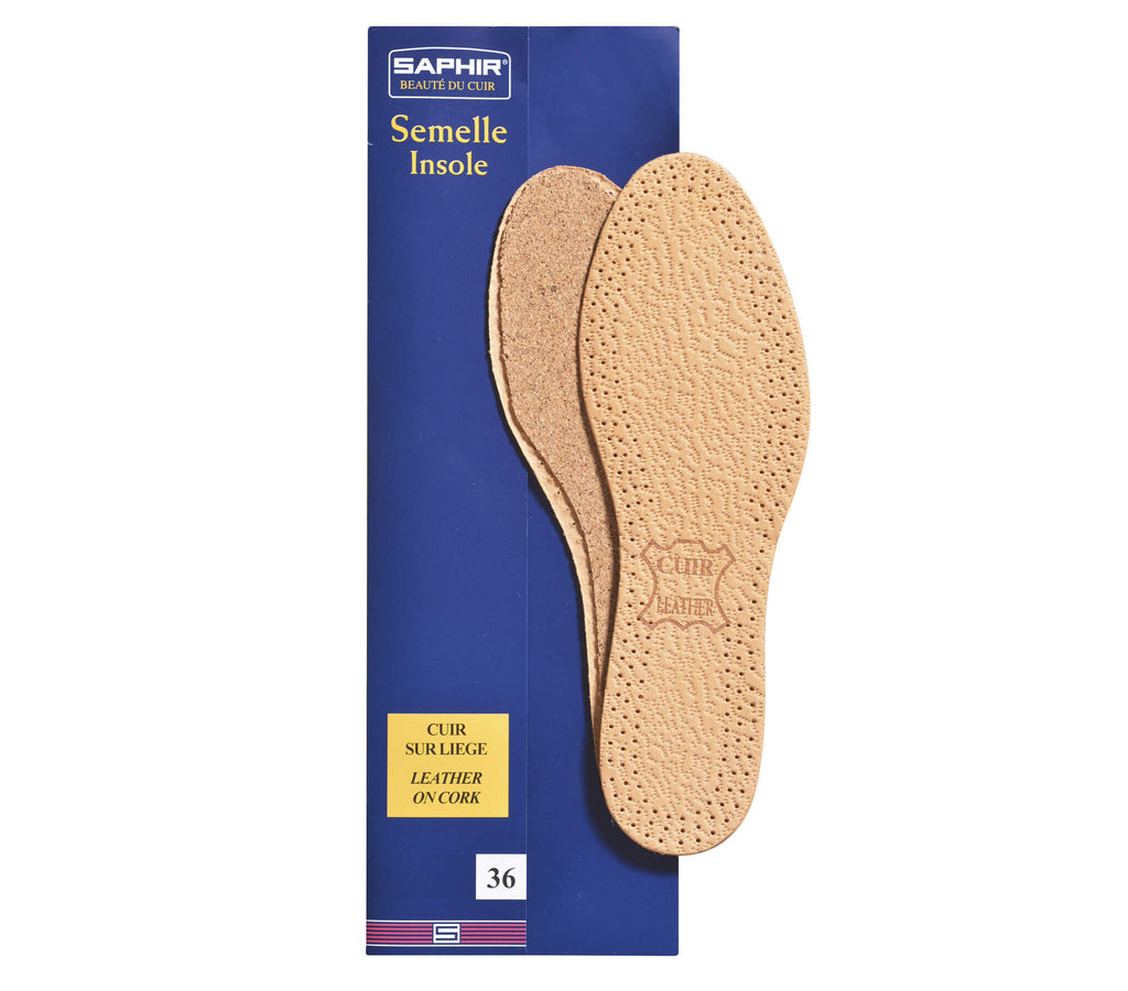 Saphir Leather & Cork Insoles – official product image