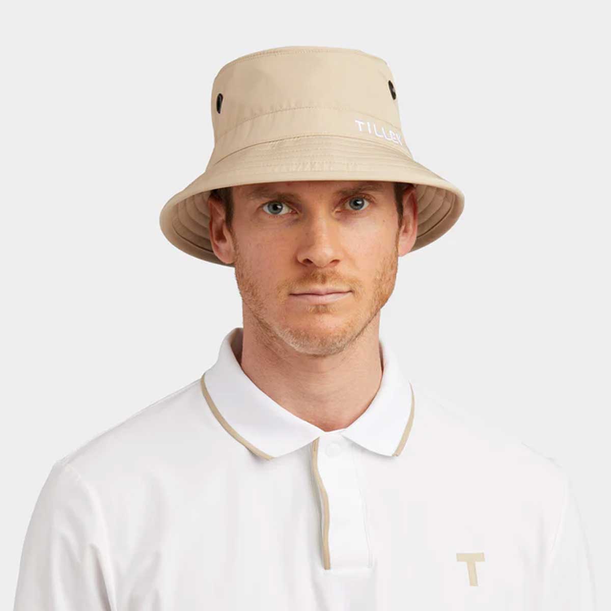 TILLEY Golf Bucket Hat - Light Tan