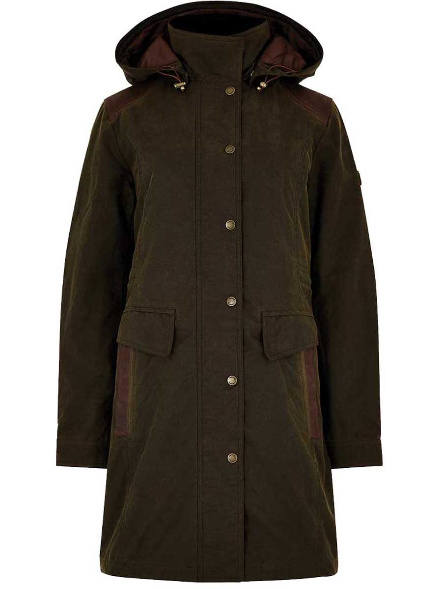 DUBARRY Blacklion Waxed Cotton Jacket - Women's - Olive