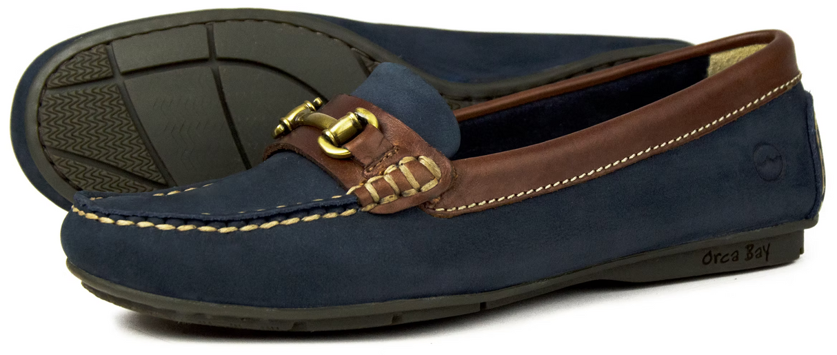 ORCA BAY Verona Leather Loafers - Women's - Navy
