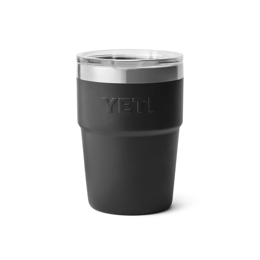 YETI Rambler 16 OZ (473ml) Stackable Cup With Magslider Lid - Black YETI