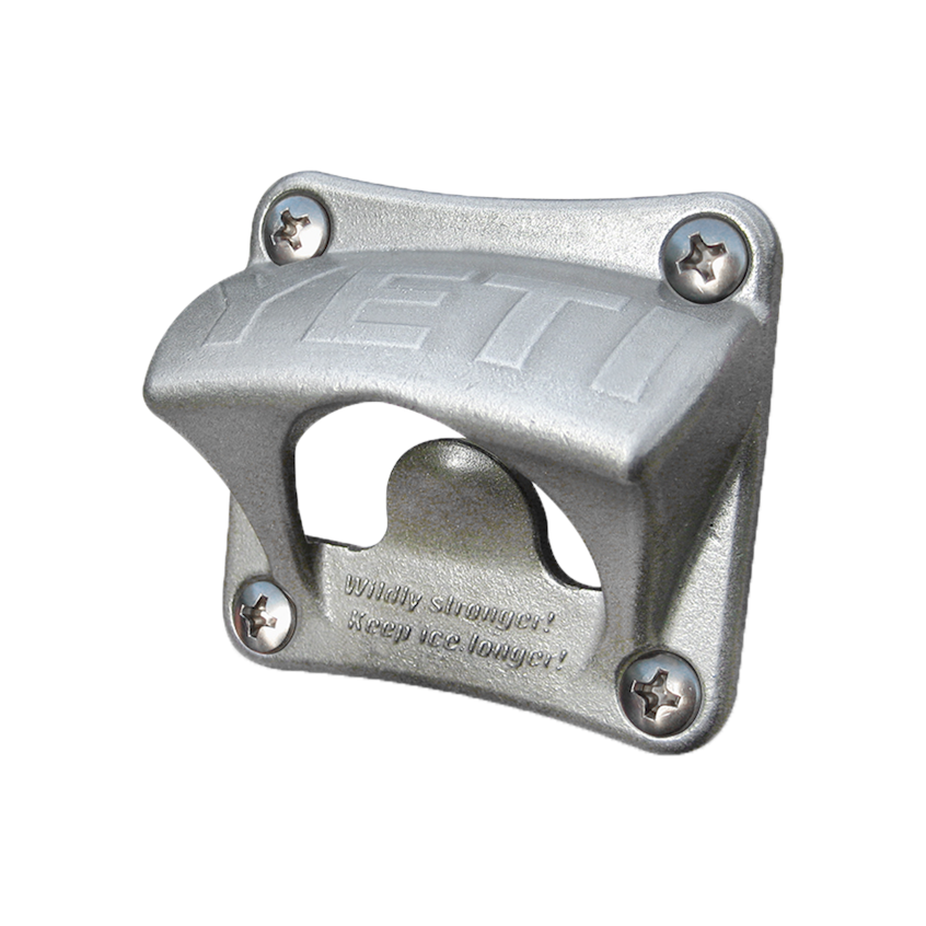 YETI Wall Mount Bottle Opener - Stainless Steel