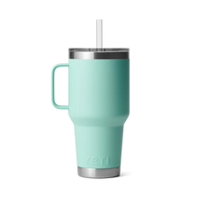 Load image into Gallery viewer, YETI Rambler 35 OZ (994ml) Straw Mug With Straw Lid - Seafoam
