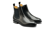 BARKER Wantage Boots - Mens Chelsea - Black Calf - angled pair view