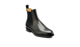 BARKER Wantage Boots - Mens Chelsea - Black Calf - front view