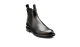 BARKER Wick Boots - Mens Chelsea - Black Dip Dyed - front view