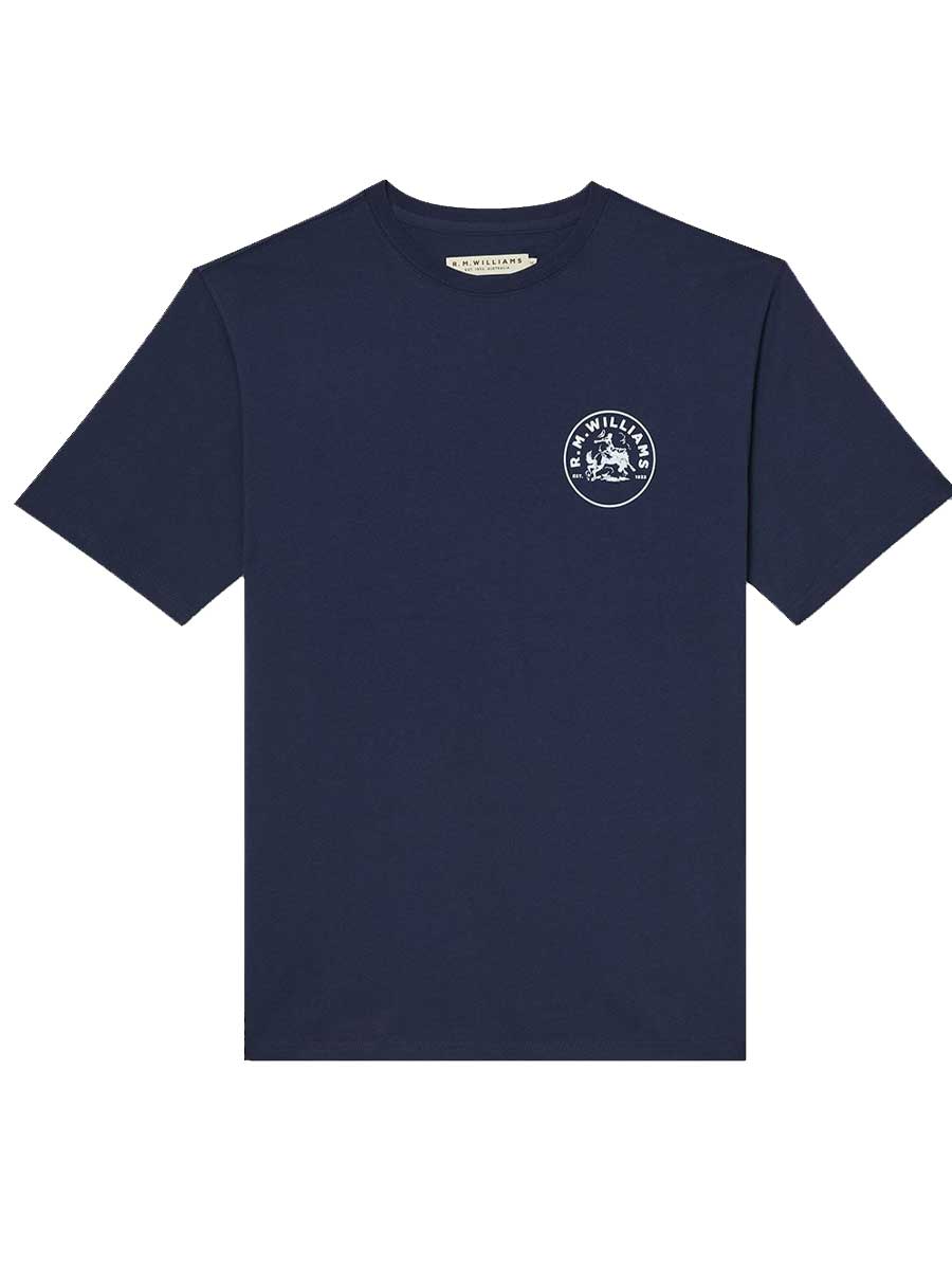 RM WILLIAMS Wondai t-shirt - Men's - Dark Navy