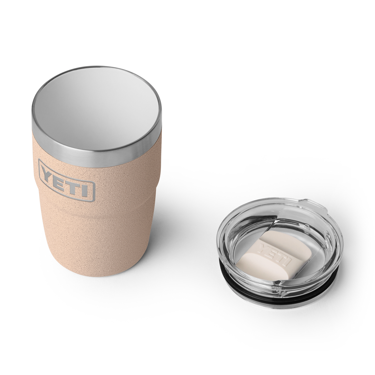 YETI Rambler 8 OZ (237ml) Stackable Cup With DuraSip™ Ceramic Lining - Tahini