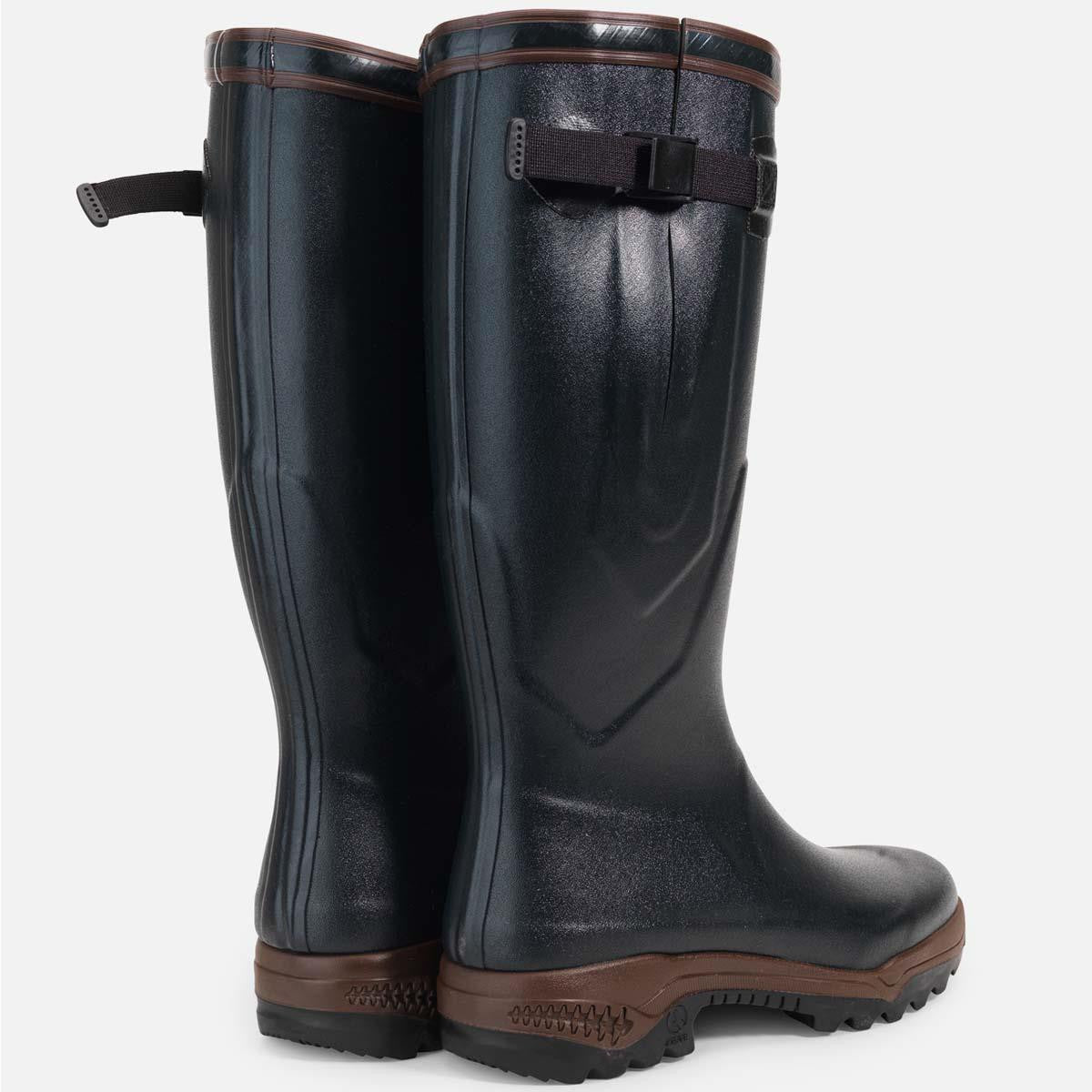AIGLE Parcours 2 Vario Wellingtons Boots - Adjustable Fit - Bronze Green