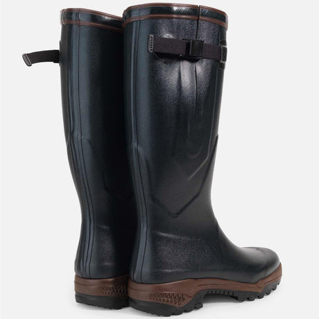AIGLE Parcours 2 Vario Wellingtons Boots - Adjustable Fit - Bronze Green