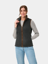 ALAN PAINE Aylsham Ladies Fleece Gilet - Gunmetal
