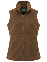 ALAN PAINE Aylsham Ladies Fleece Gilet - Pecan