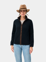 ALAN PAINE Aylsham Ladies Fleece Jacket - Dark Navy