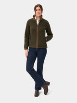 ALAN PAINE Aylsham Ladies Fleece Jacket - Green