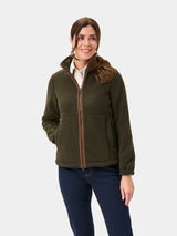 ALAN PAINE Aylsham Ladies Fleece Jacket - Green