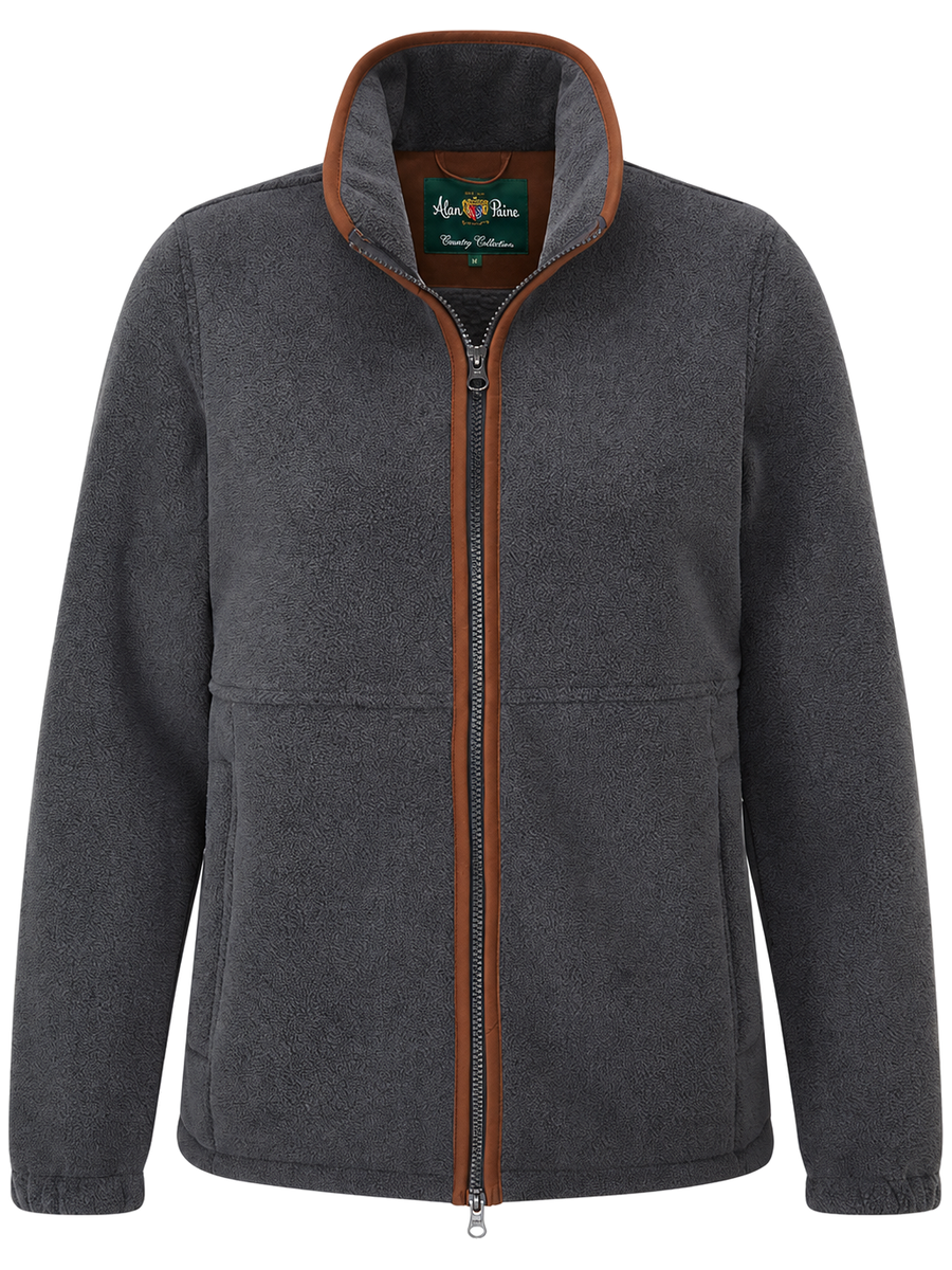 ALAN PAINE Aylsham Ladies Fleece Jacket - Gunmetal