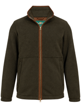 ALAN PAINE Aylsham Mens Windblock Fleece Jacket - Green