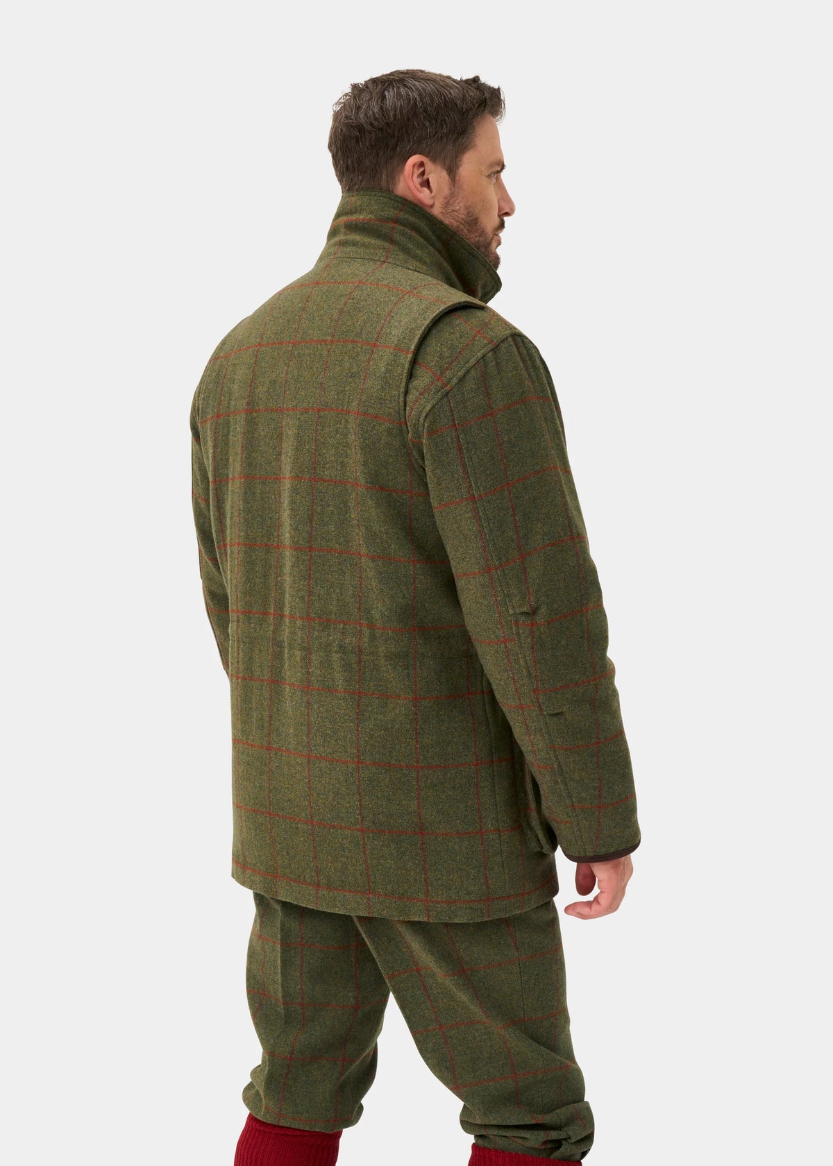 ALAN PAINE Combrook Mens Shooting Field Coat - Reed