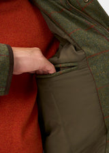 ALAN PAINE Combrook Mens Shooting Field Coat - Reed