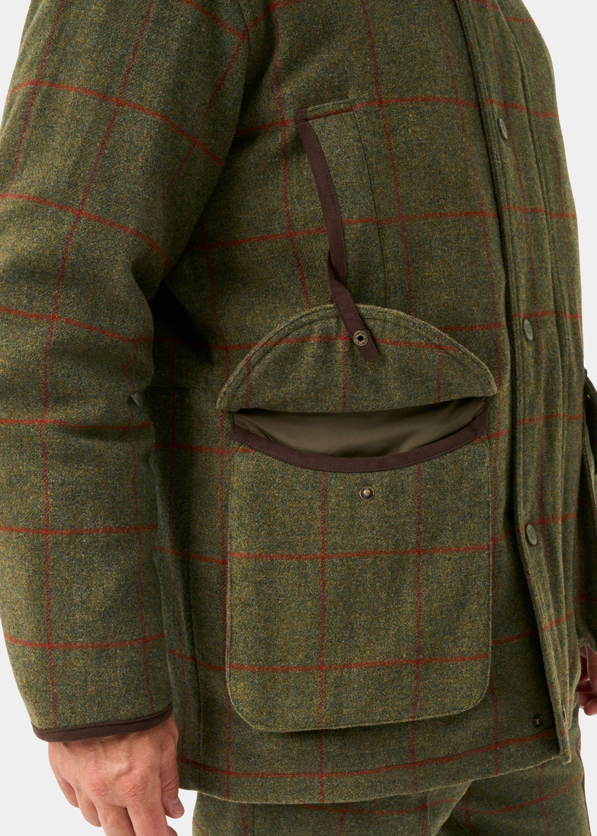 ALAN PAINE Combrook Mens Shooting Field Coat - Reed