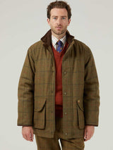 ALAN PAINE Combrook Mens Shooting Field Coat - Thyme