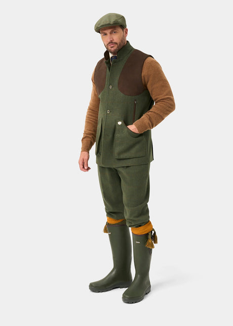ALAN PAINE Combrook Mens Shooting Gilet - Mariner