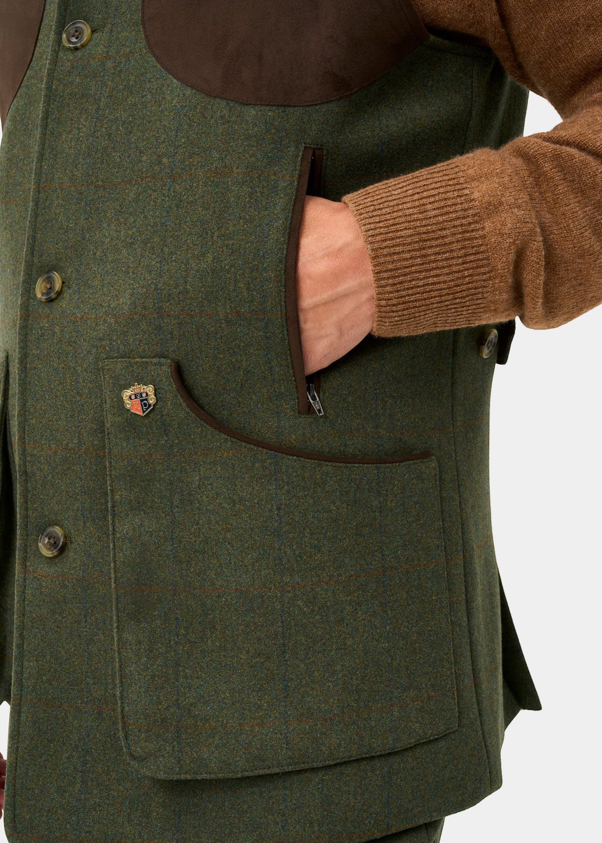 ALAN PAINE Combrook Mens Shooting Gilet - Mariner