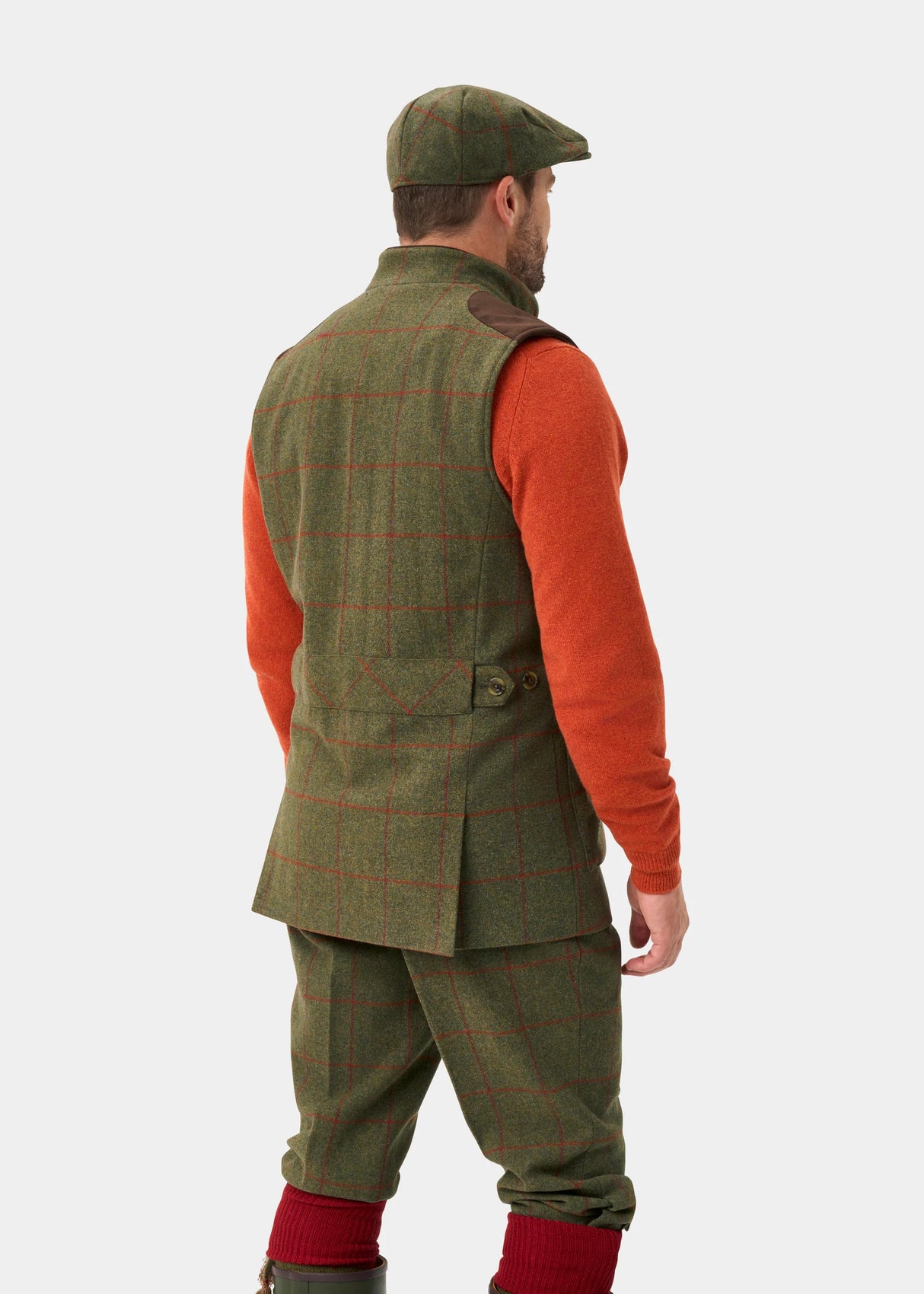 ALAN PAINE Combrook Mens Shooting Gilet - Reed