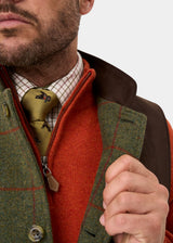 ALAN PAINE Combrook Mens Shooting Gilet - Reed