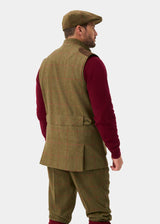 ALAN PAINE Combrook Mens Shooting Gilet - Sage