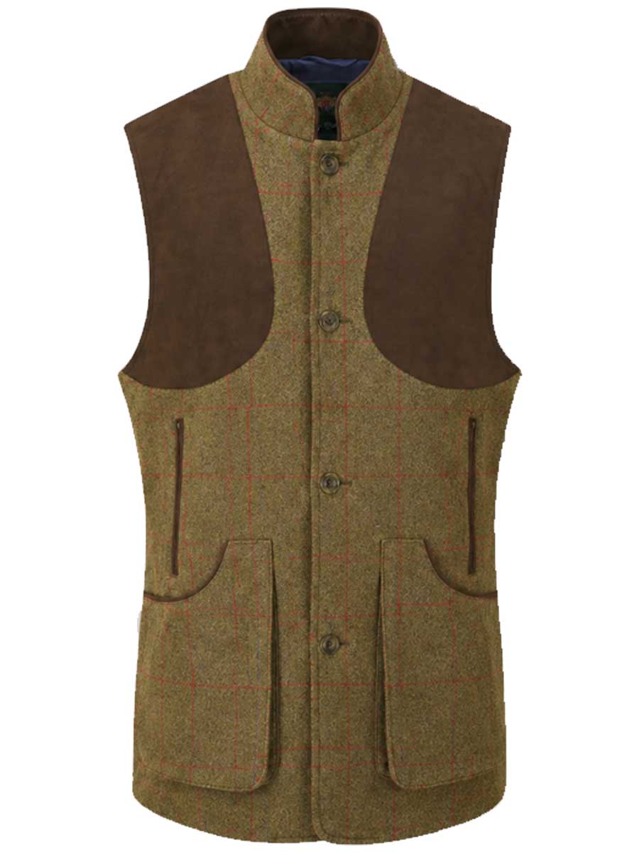 ALAN PAINE Combrook Mens Shooting Gilet - Sage