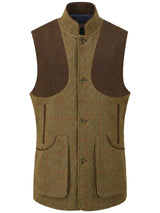 ALAN PAINE Combrook Mens Shooting Gilet - Sage