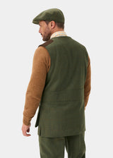 ALAN PAINE Combrook Mens Shooting Waistcoat - Mariner