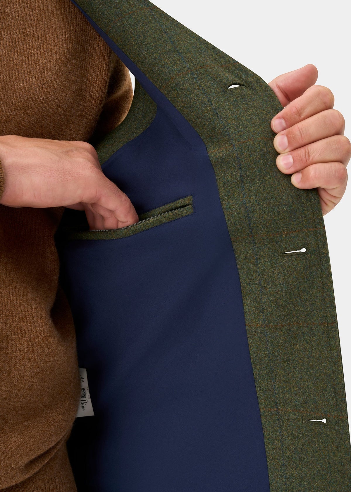 ALAN PAINE Combrook Mens Shooting Waistcoat - Mariner