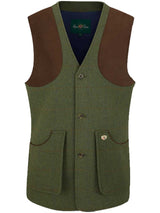 ALAN PAINE Combrook Mens Shooting Waistcoat - Mariner