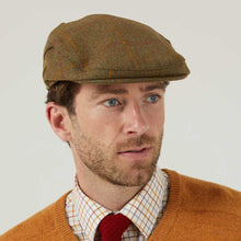 Load image into Gallery viewer, ALAN PAINE Combrook Mens Tweed Flat Cap - Hawthorn
