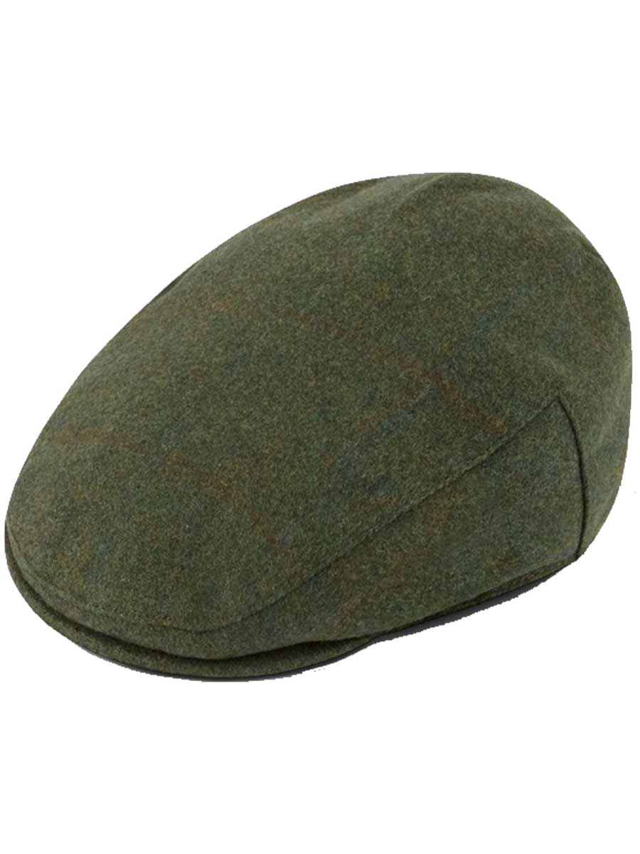 ALAN PAINE Combrook Mens Tweed Flat Cap - Mariner