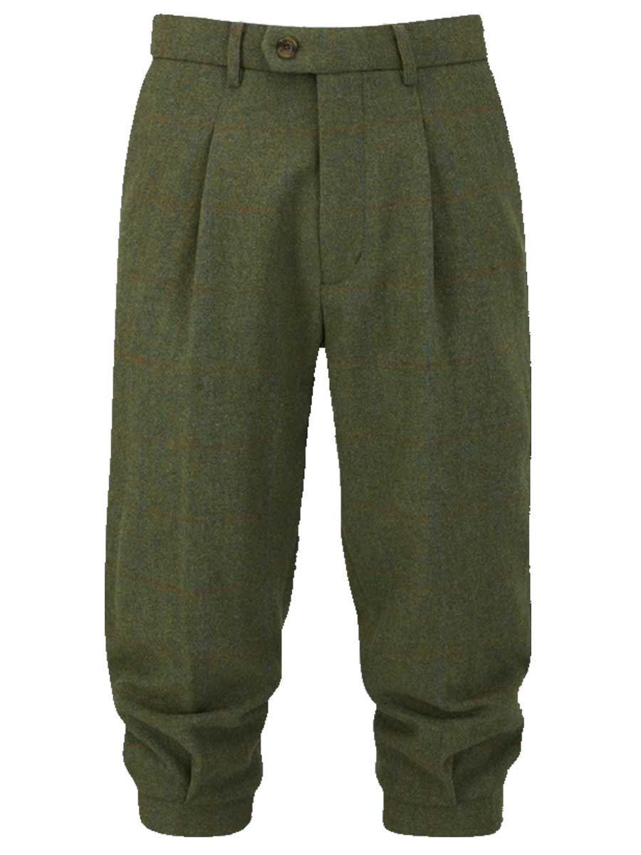 ALAN PAINE Combrook Mens Tweed Plus Fours - Mariner